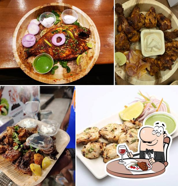 MASKANA CORNER offers meat dishes