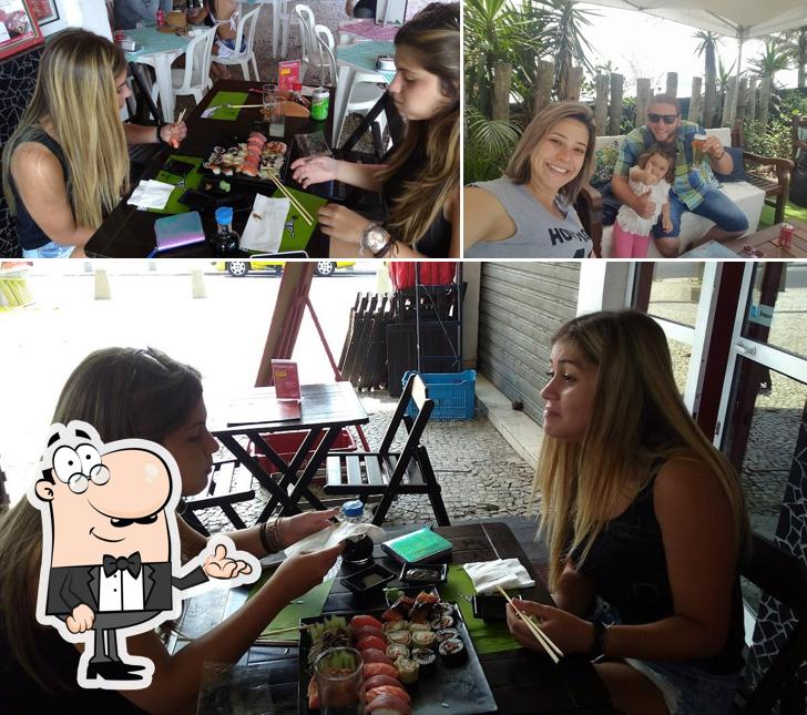 Veja imagens do interior do Oceânico Sushi Bar