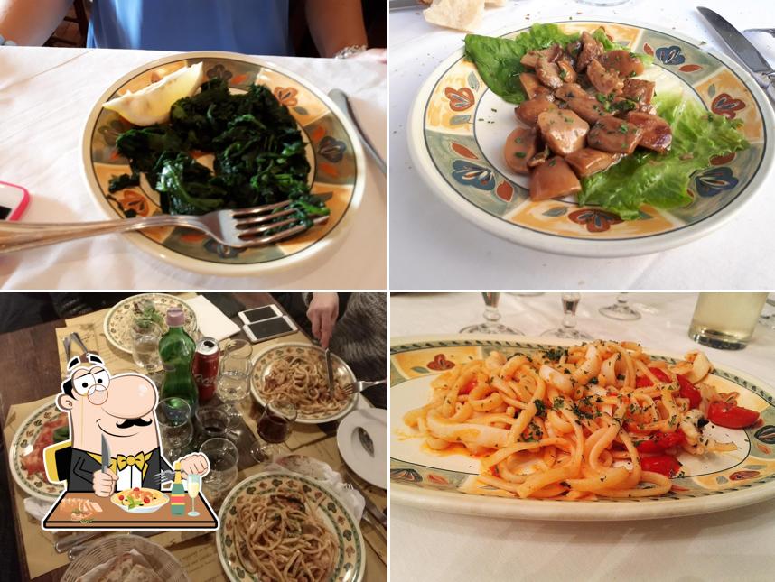 Platti al Osteria del Gallo