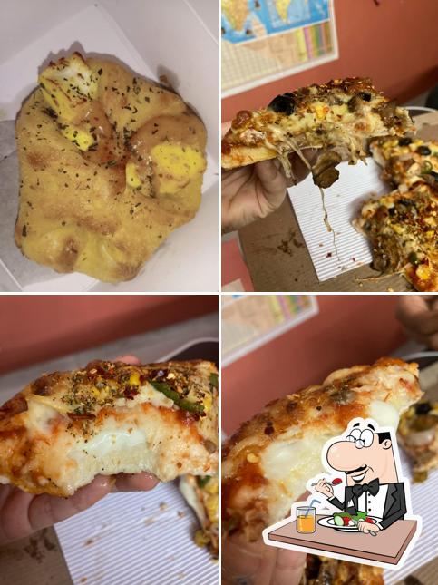 Food at Domino's Pizza