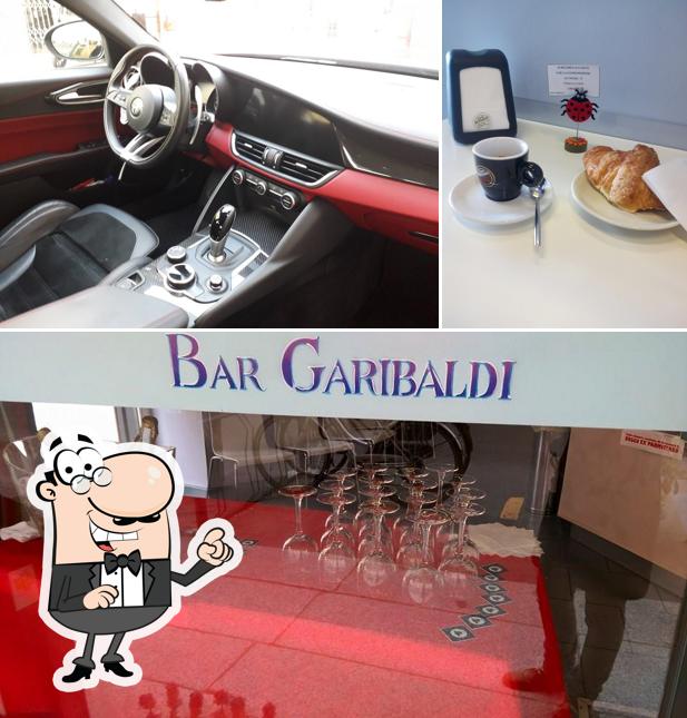 Gli interni di Bar Garibaldi Di Federica Mossini