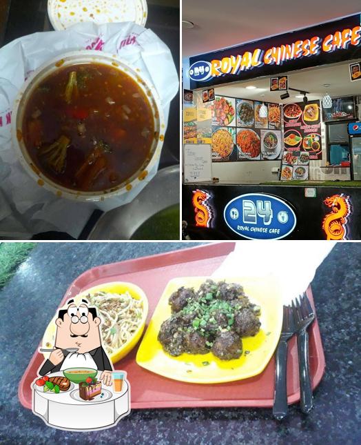 Hot and sour soup at 24 ROYAL CHINESE CAFE