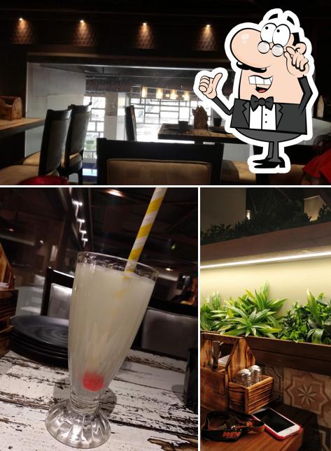 The picture of Borivali Biryani Centre (BBC)’s interior and beverage