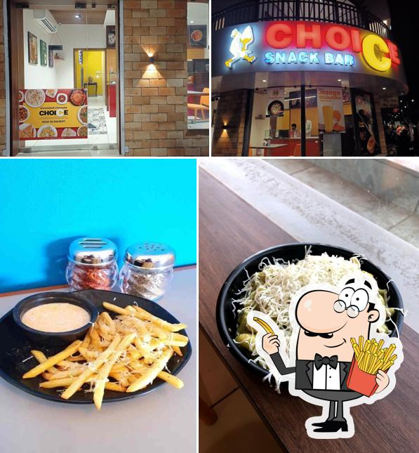 Try out chips at Choice Snack Bar
