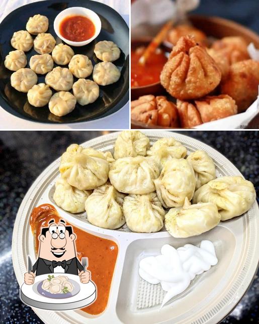 Dumplings at Clef Cafe