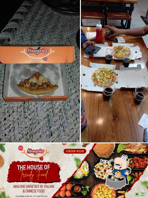 Food at Hangries Jagadhari Italian & Chinese Restuarant