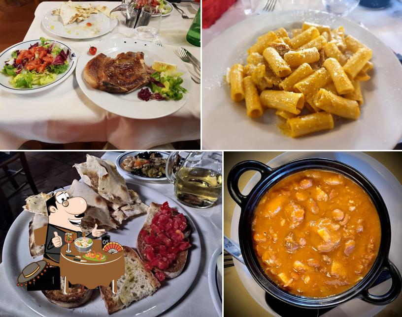Platti al Hosteria da Ugo - Il Re degli Etruschi