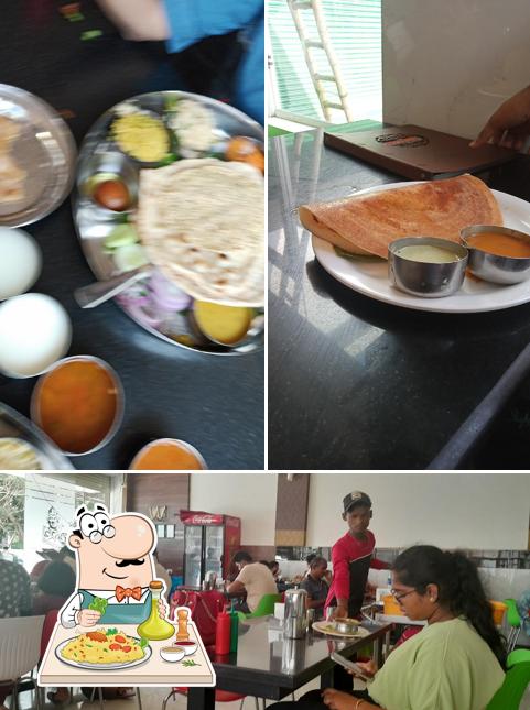 Among various things one can find food and interior at KASTHURI NIVAS VEG RESTUARANT