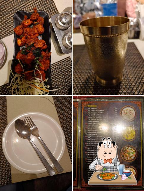 Chicken wings at New Deepak Punjabi Dhaba