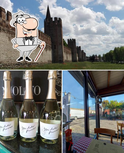Ristorante Le Mura Bar-Gastronomia Bigoleria si caratterizza per la esterno e alcol