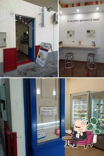 Gli interni di Gelateria Siculastreet
