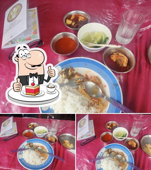 Square Point Naga Food offers a number of sweet dishes