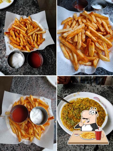 French fries at Vaishnavi Food Junction