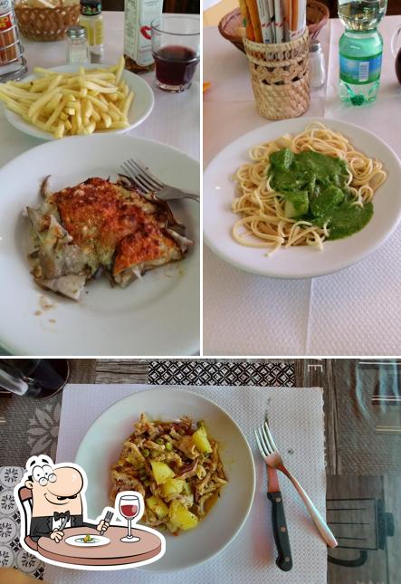 Platti al Trattoria Crista