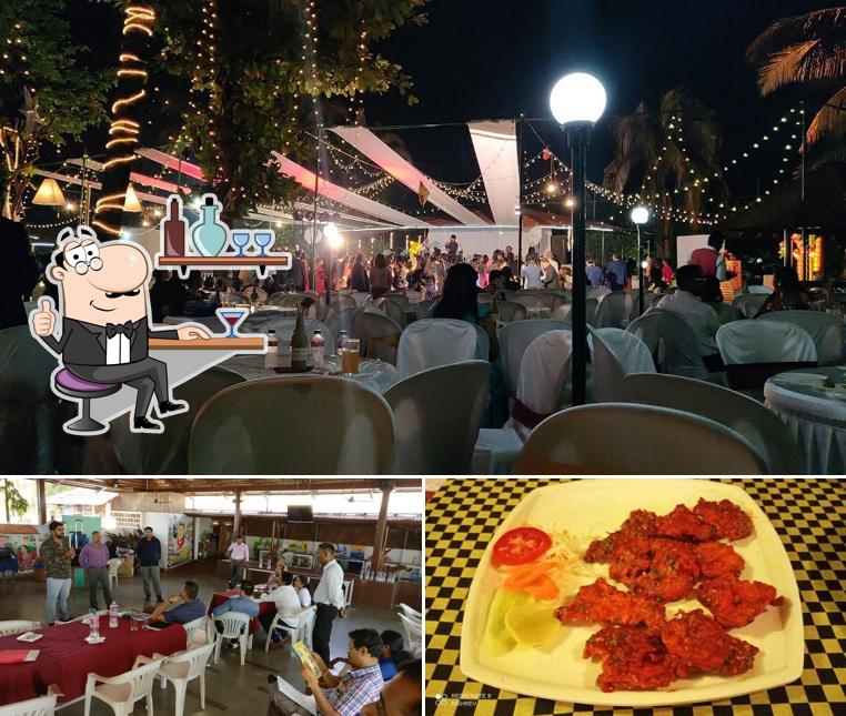 Take a look at the photo depicting interior and food at A Lua Merces