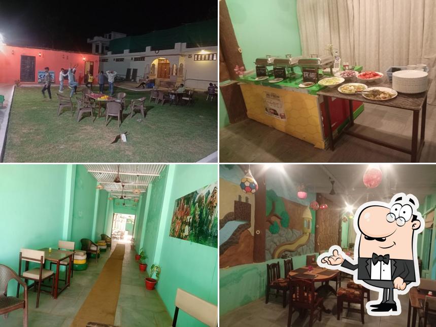 The interior of Aravalli Rishi Restaurant