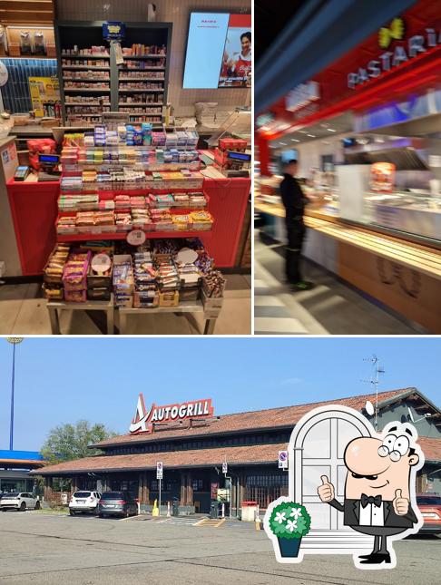Puoi goderti l'aria fresca dal dehors di Autogrill Bettole di Novi Est