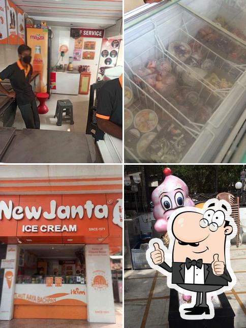 Here's a picture of New Janta Ice Cream