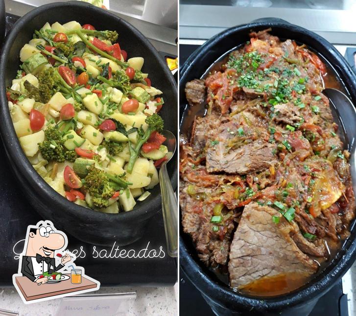 Comida em Estação Grill Restaurante e pizzaria