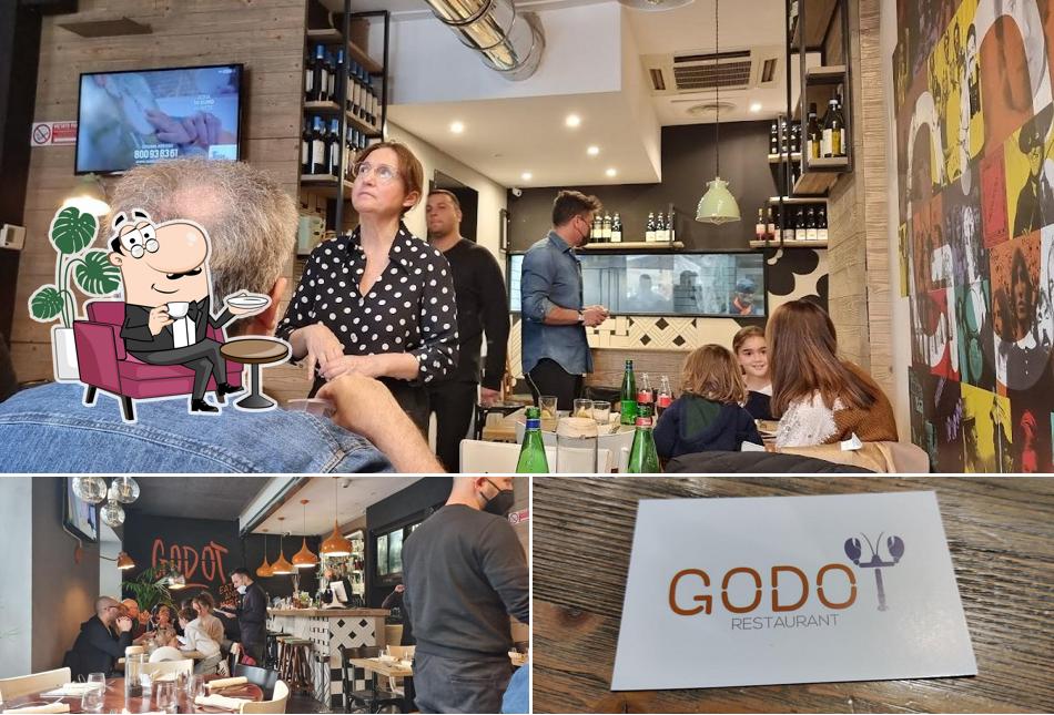 Dai un'occhiata agli interni di Godot Restaurant Da Maurizio E Federico