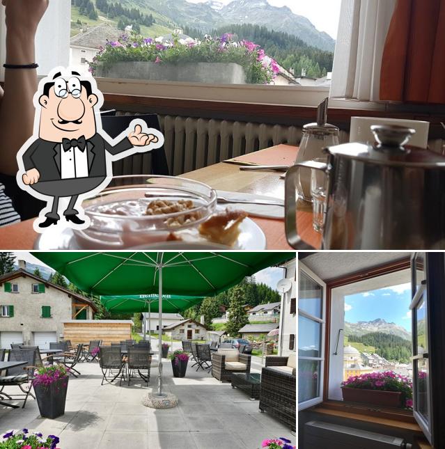 Dai un'occhiata agli interni di Hotel Bellevue San Bernardino