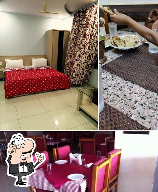 The interior of Hotel Desert Raaga Restaurant