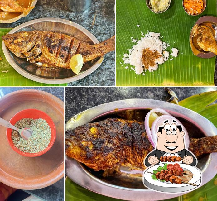 Food at Indrani Mess Seafood Restaurant