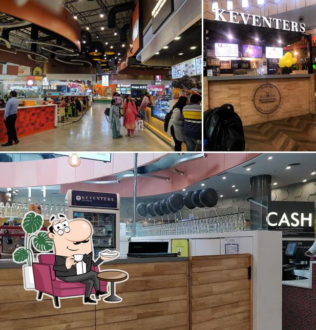 The interior of Keventers