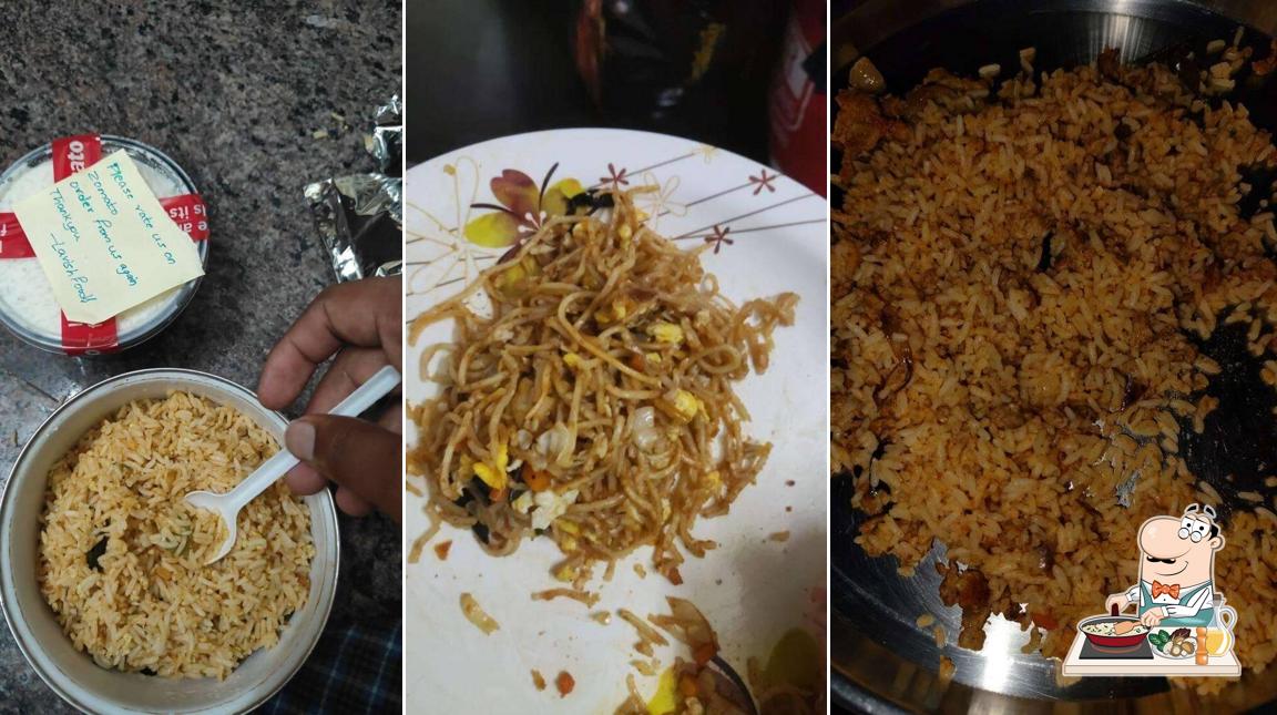 Fried rice at Lavish Foods