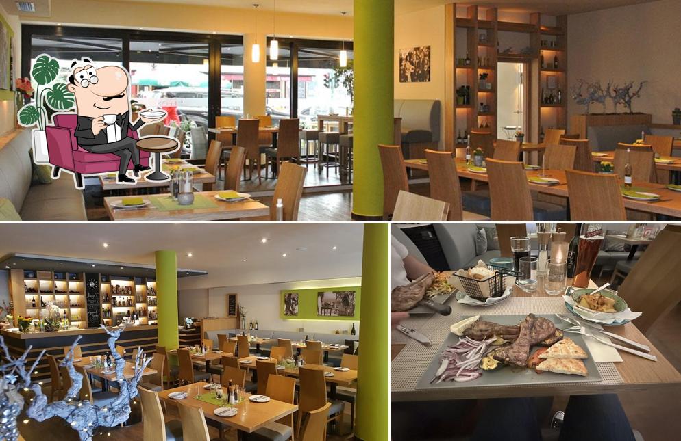 L'intérieur de Mezebar Eleon Restaurant