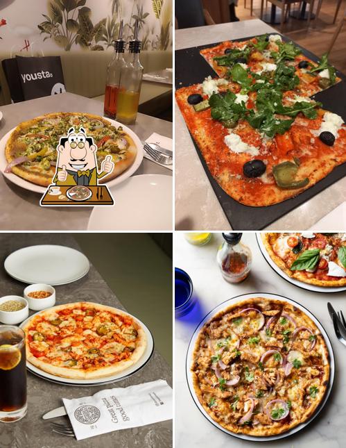 Try out pizza at PizzaExpress