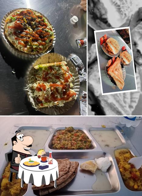 Cheese plate at Premvati - Swaminarayan Vegetarian