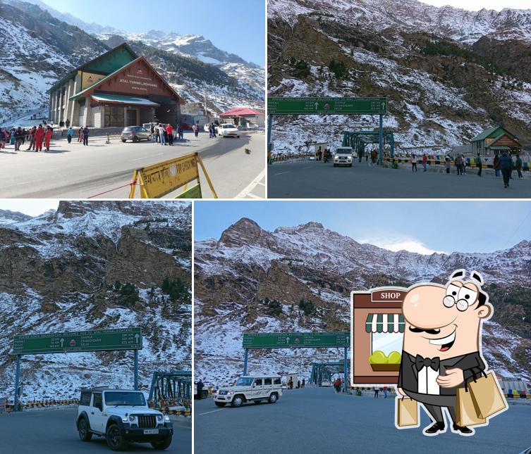 Atal tunnel North portal lahul