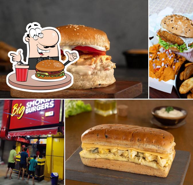 Try out a burger at Big Smokin' Burgers