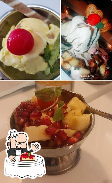 EZHAM SUVAI THIRUVANAIKOIL offers a range of desserts