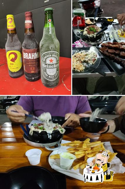 Platos en Espeto do samuca