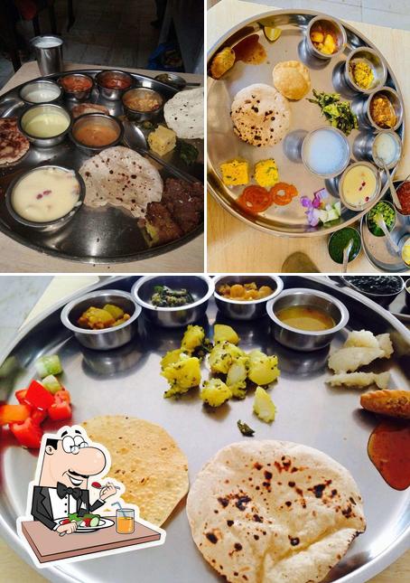 Food at Friends Union Joshi Club