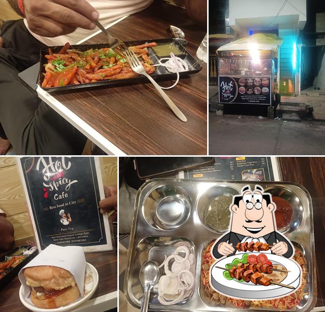 Food at Hot & spicy cafe