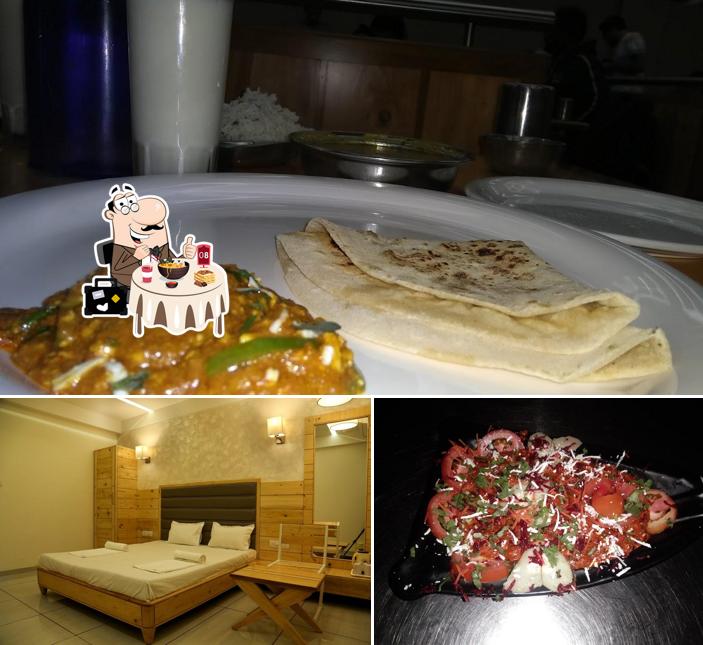 This is the picture depicting food and interior at Hotel Zephyr