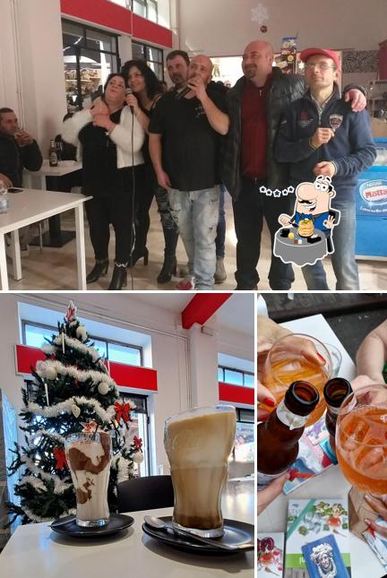 La cibo e interni del ristorante