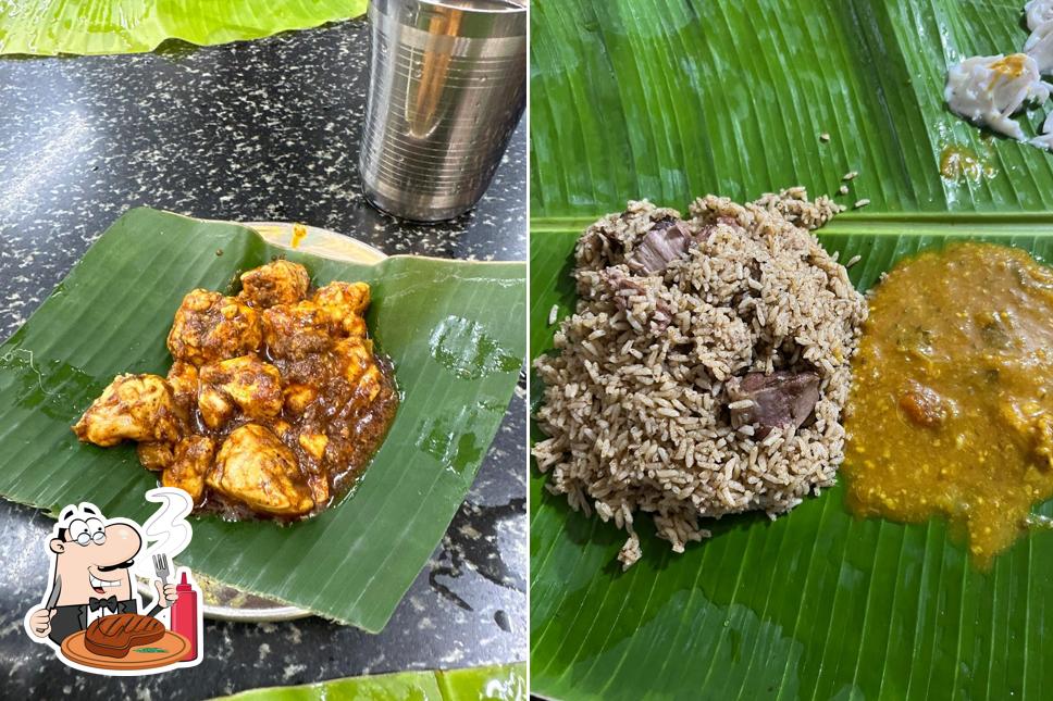 Order meat meals at Dindigul Soundar Briyani