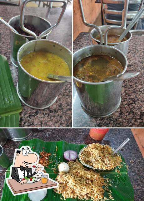 Food at Sri Veerabhadra Andhra Mess