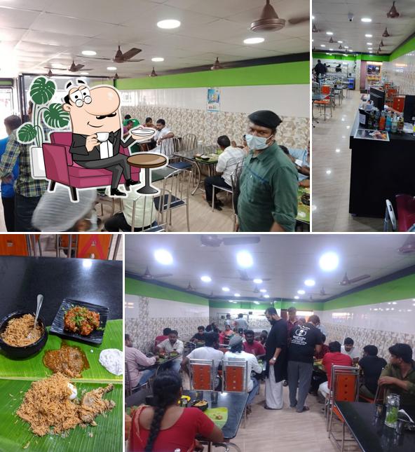 Check out how TOPI VAPPA BIRIYANI THANJAVUR RAILWAY STATION BRANCH looks inside