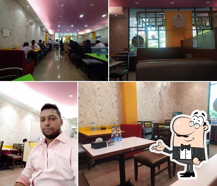 The interior of Shree Restaurant