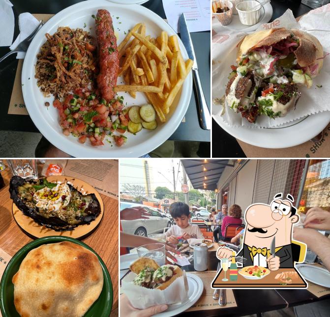 Comida em Shuk Falafel & Kebab