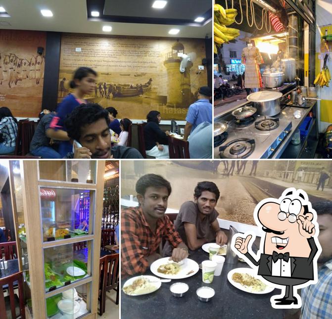 The interior of Thalassery Restaurant