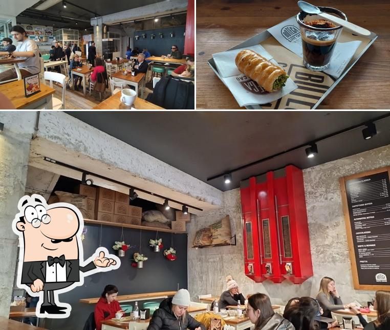 Questa è la foto che mostra la interni e cibo di Botega Caffè Cacao