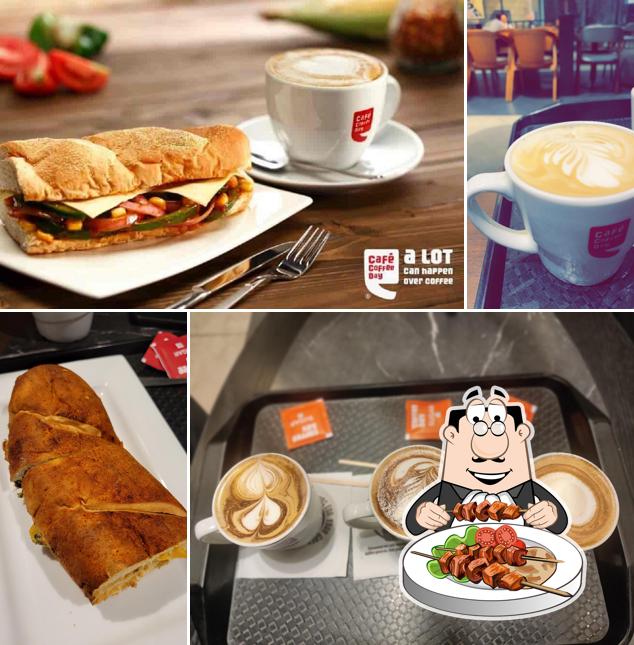 Food at Café Coffee Day