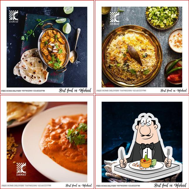 Food at Dawat Restaurant
