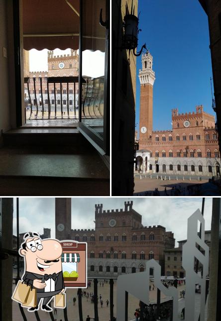 The exterior of Bar Gelateria La Costarella